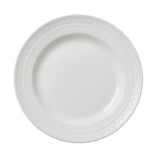 Bead Tallrik Flat Vit Ø25,5cm