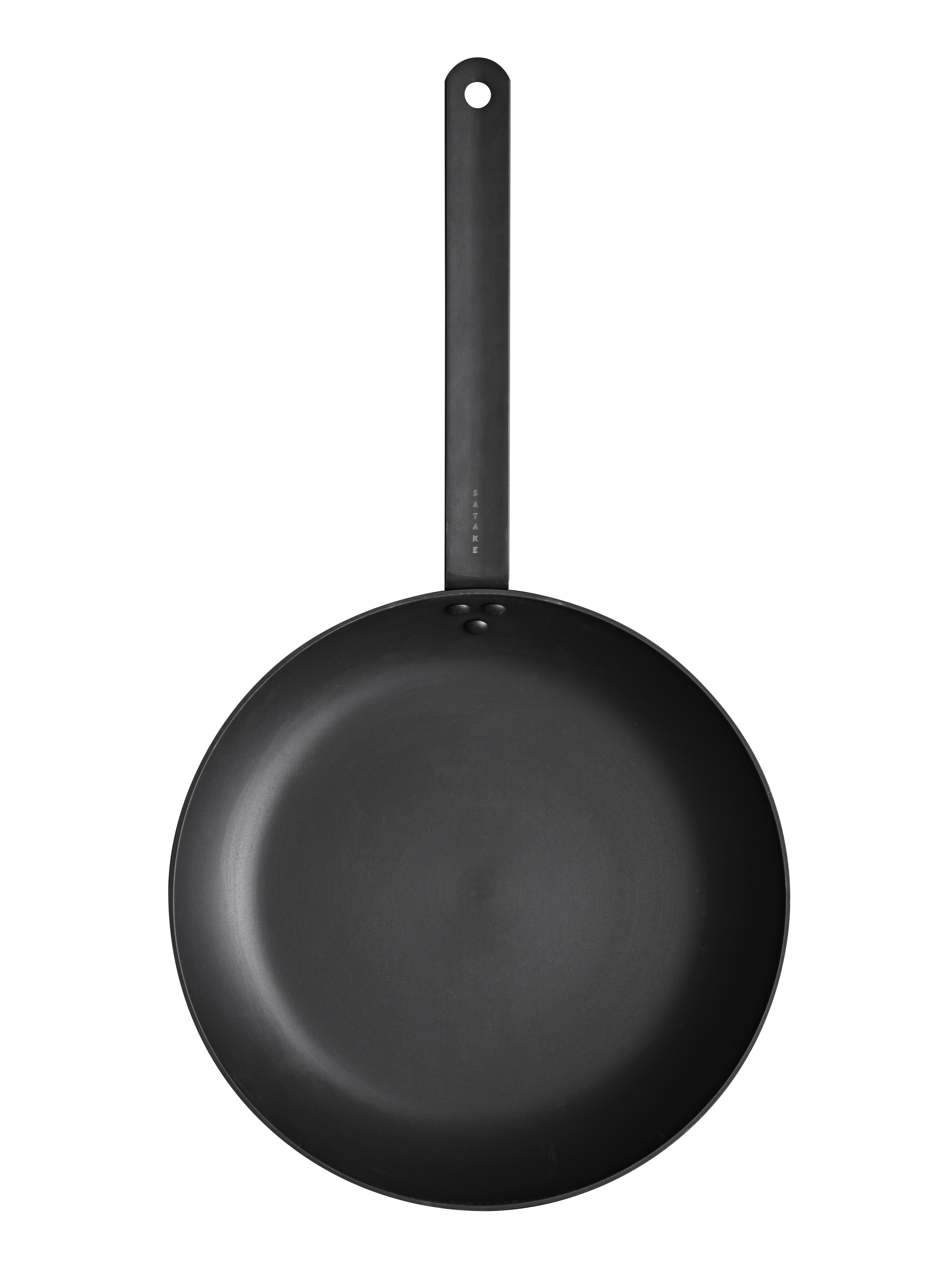 Stekpanna Kolstål Svart Ø28cm