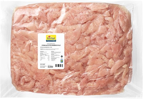 Kycklingfilé Strimlad 10mm