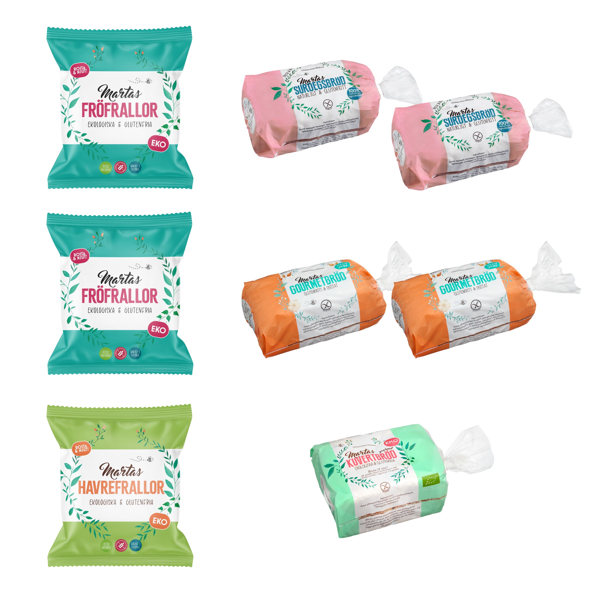 Naturligt Matbröd Mixlåda Glutenfri