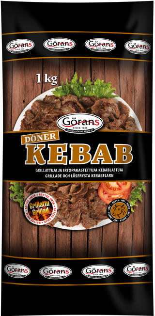 Kebabflarn Nötkött Döner