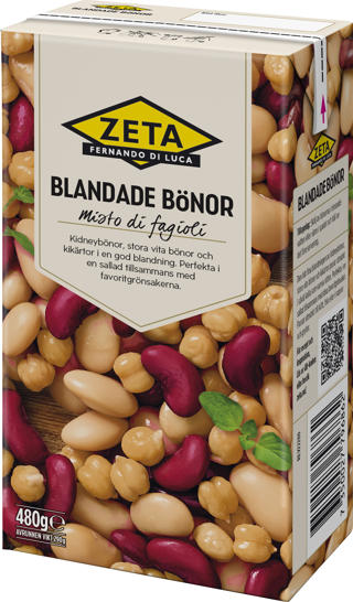 Blandade Bönor