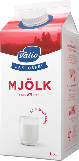 Mjölkdryck 3% Laktosfri