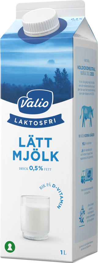 Lättmjölkdryck 0,5% Laktosfri