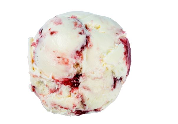 Glass Vit Choklad & Hallon