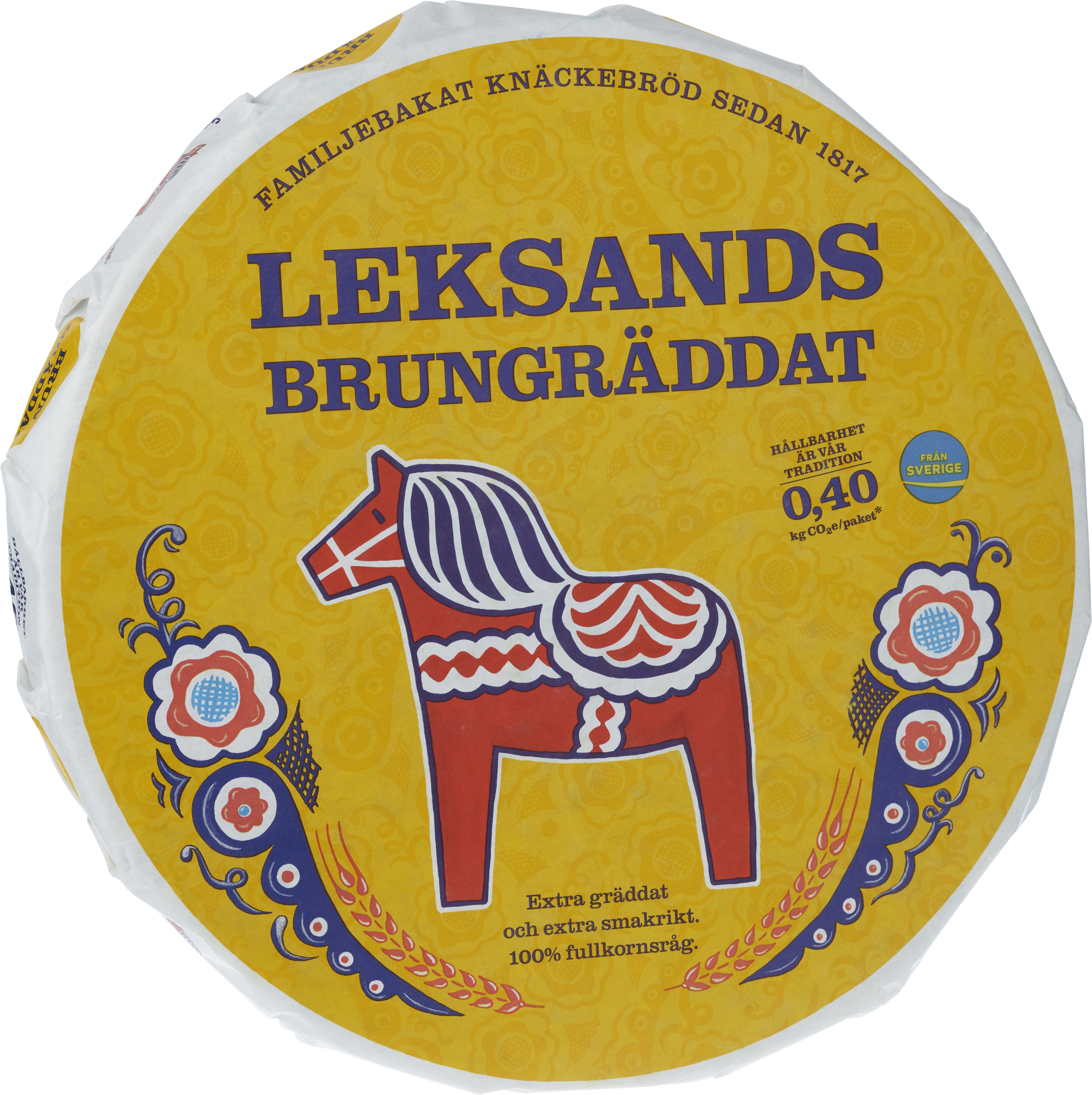 Brungräddat Knäckebröd