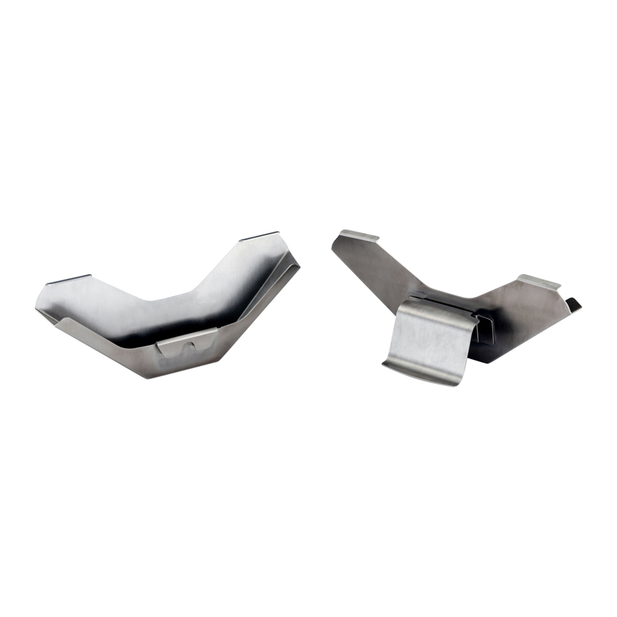 Lockhållare Fristående Rostfri 27,7x11,4cm