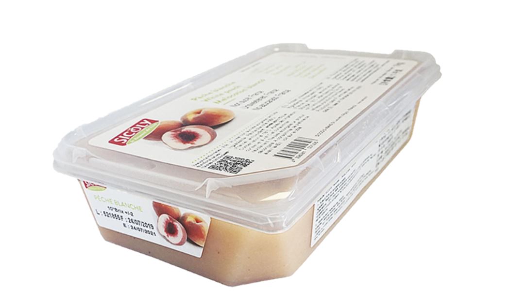 Persikopuré Vit Osötad