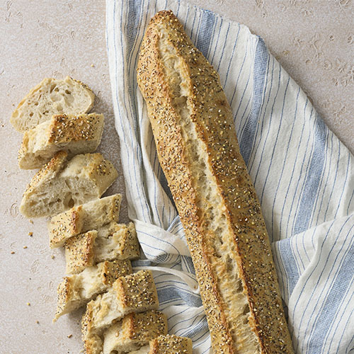 Surdegsbaugette Cereal Bake-Off