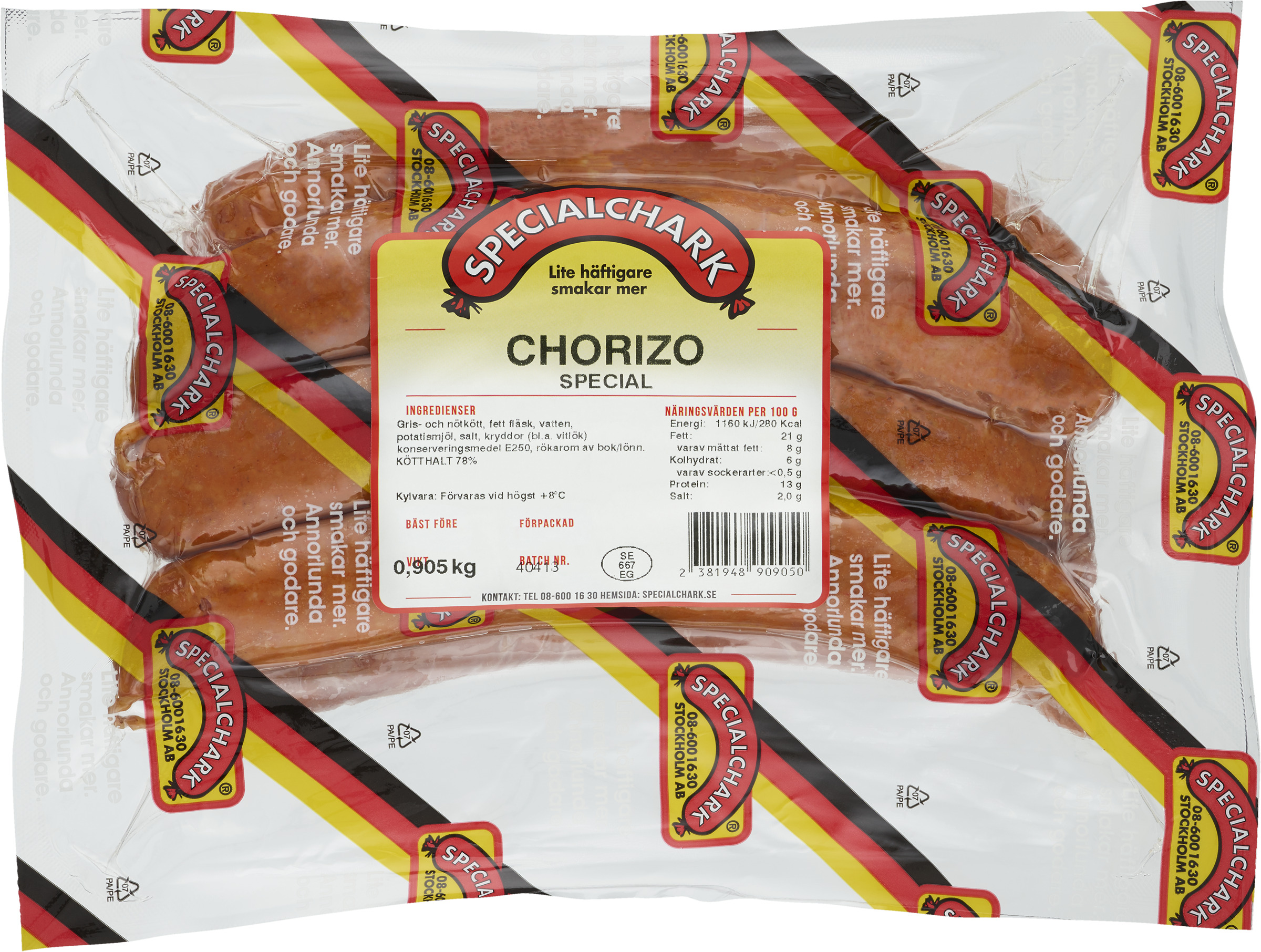Chorizo Special 120g