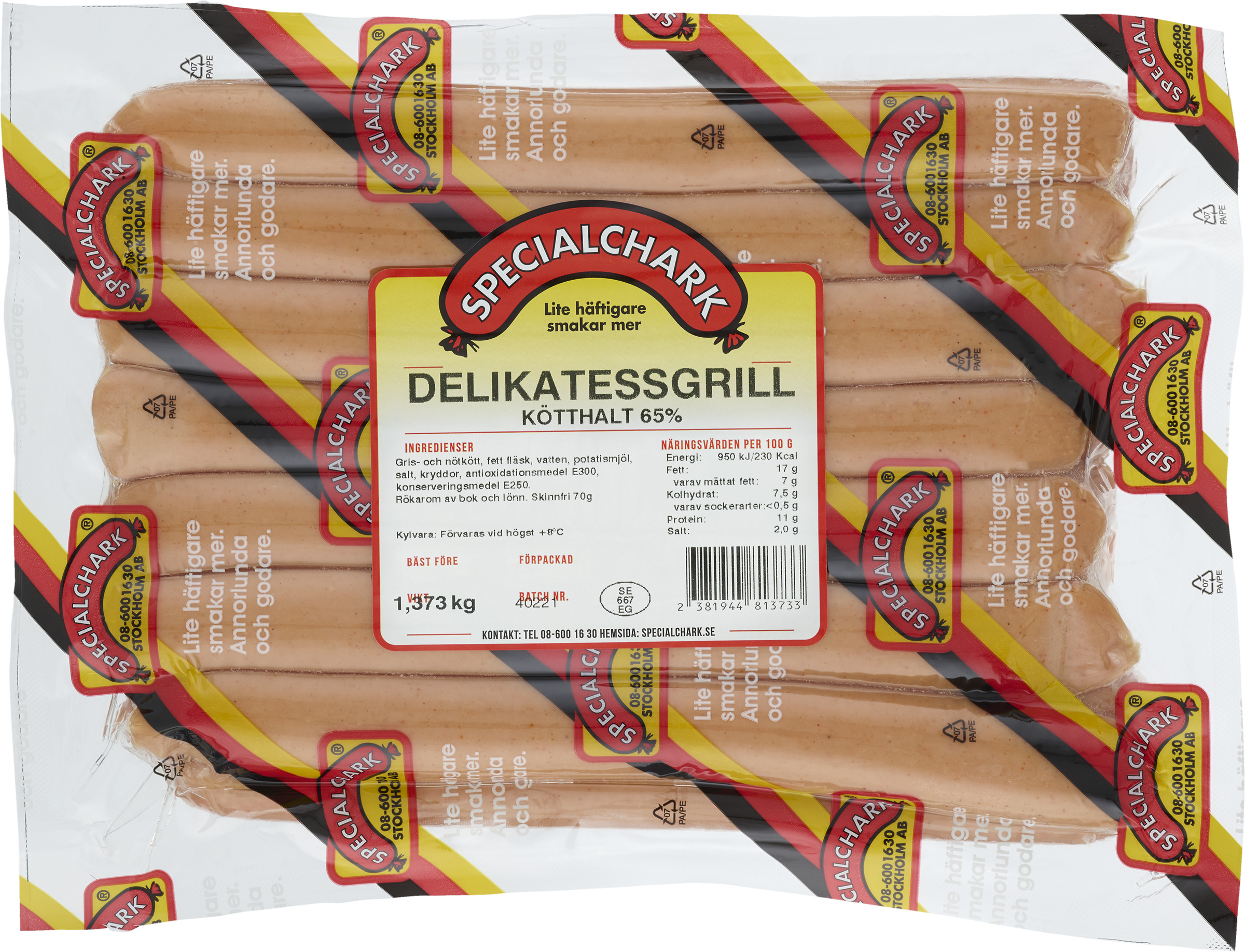 Delikatessgrillkorv 70g