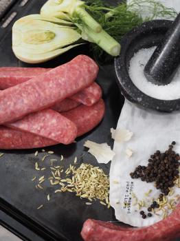 Råkorv Salcicca Fänkål 100g