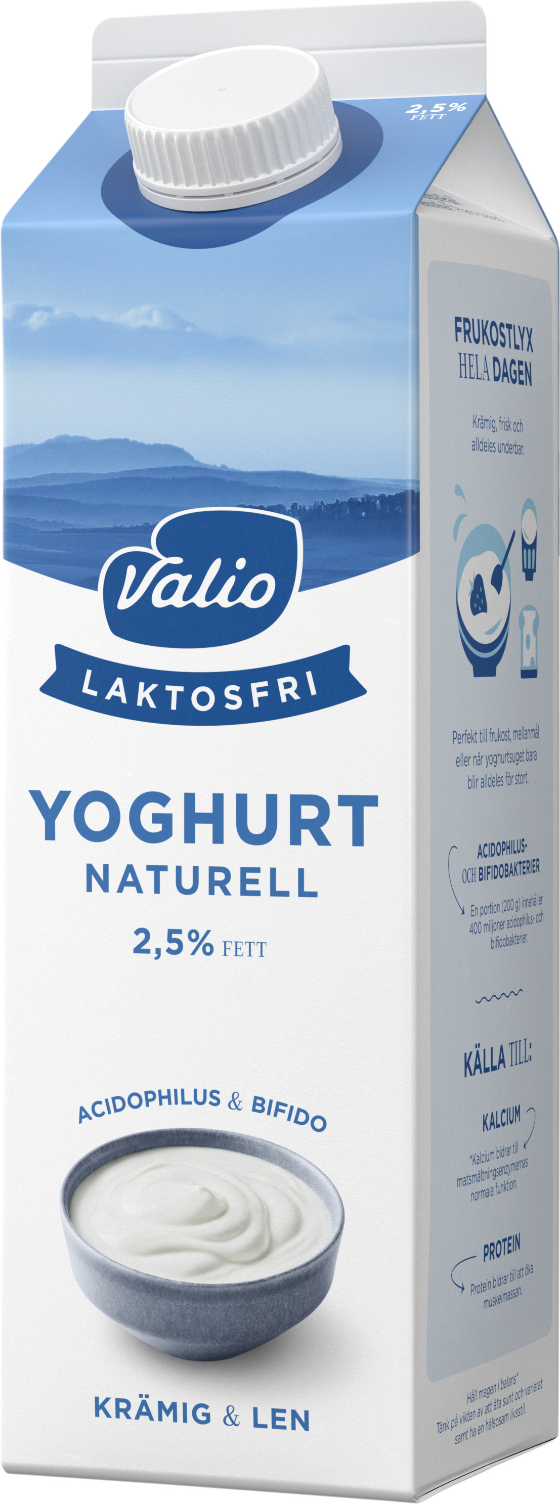 Naturell Yoghurt 2,5% Laktosfri