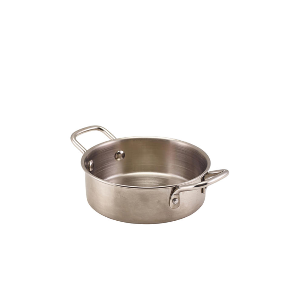 Minigryta Rostfri Ø12,8cm 45cl