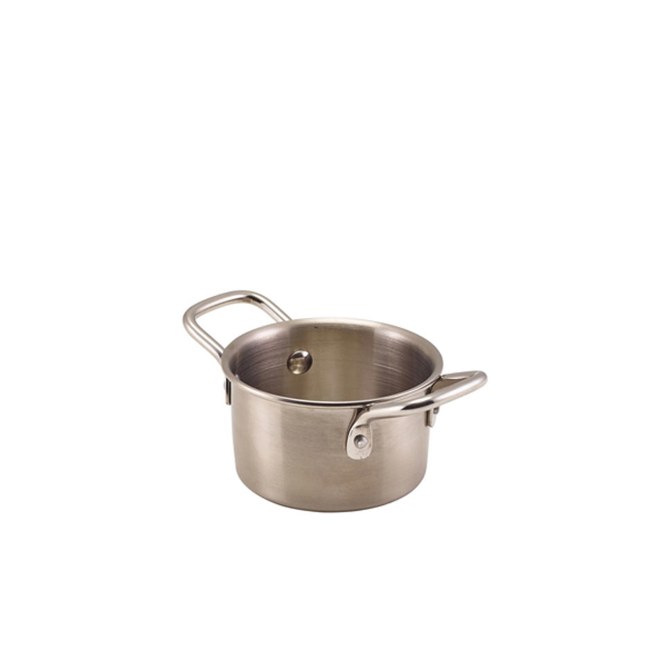 Minigryta Rostfri Ø9,2cm 28cl