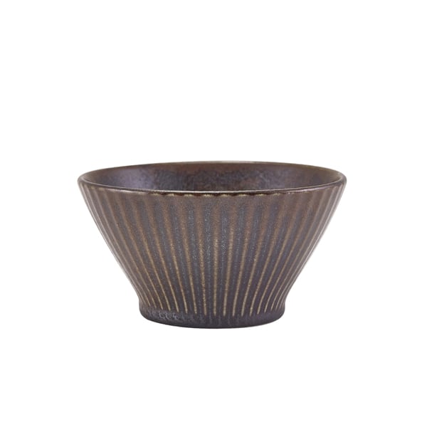 Terra Cinder Skål Konisk Svart Ø11,5cm 28cl