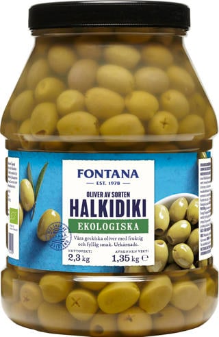 Oliver Halkidiki Urkärnad EKO