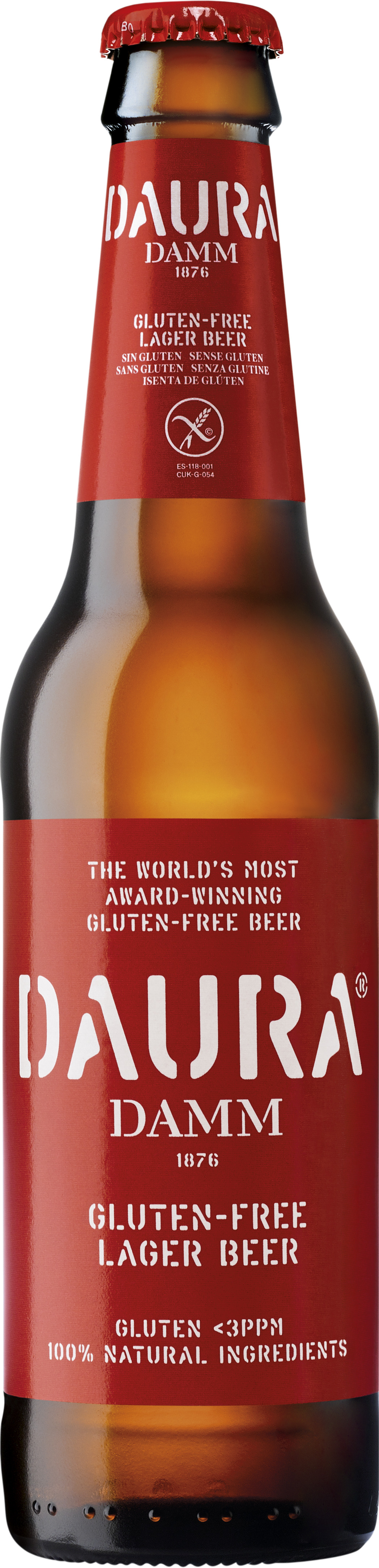 Daura Damm Lager Glutenfri ENGL