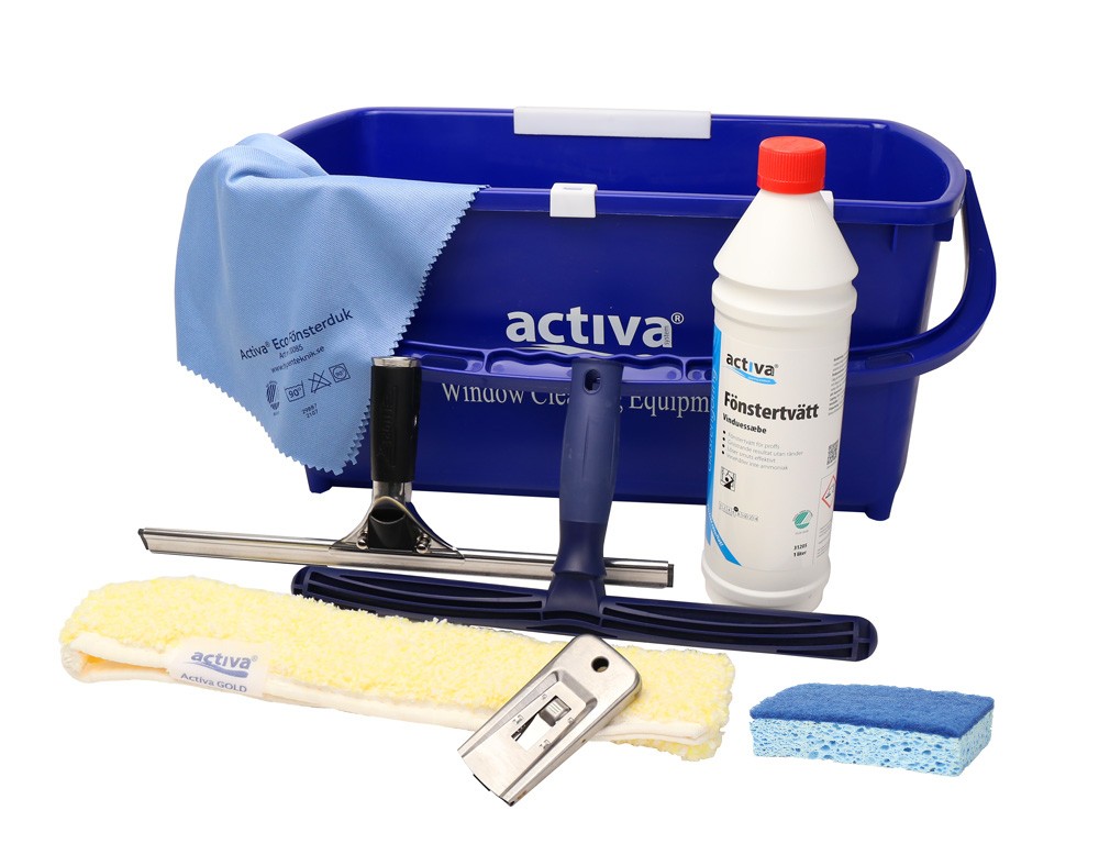Fönsterputskit Activa Plus