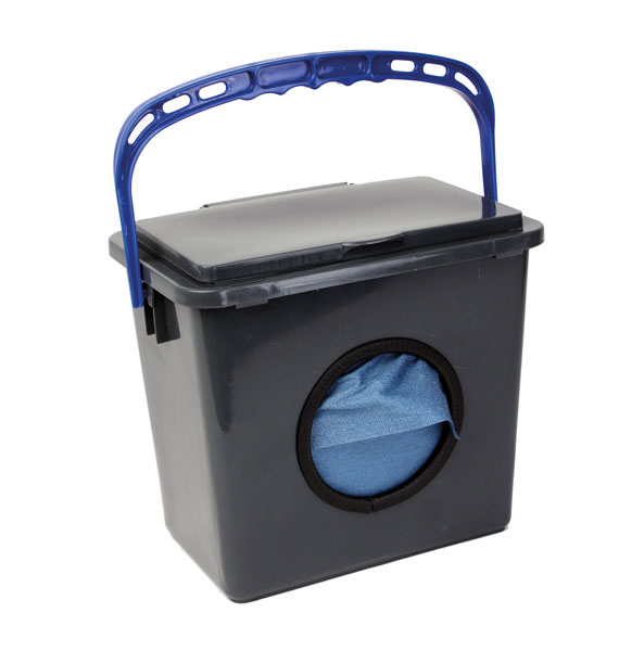 Dispenser Städduk Just Once Blå