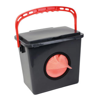 Dispenser Städduk Just Once Röd