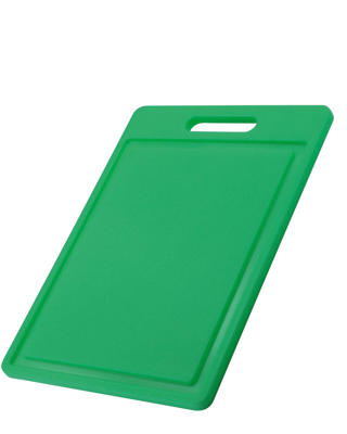Skärbräda Plast Grön 35x25x1,2cm