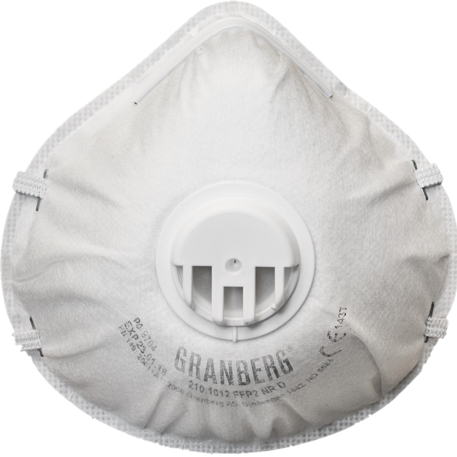 Andningsmask FFP2 NR D med Ventil