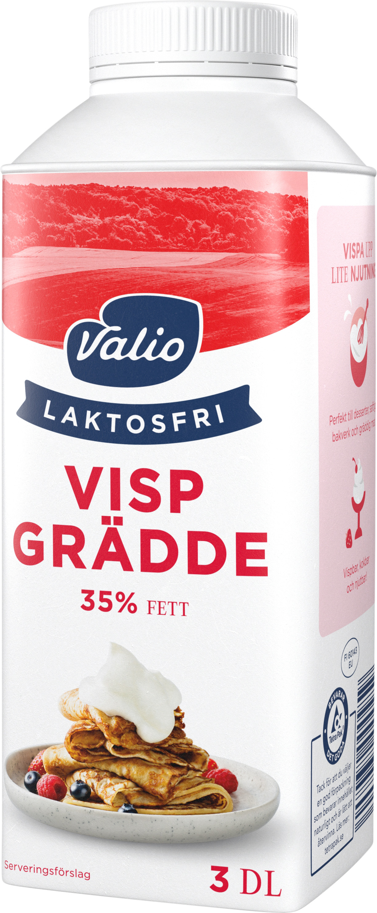 Vispgrädde 35% Laktosfri