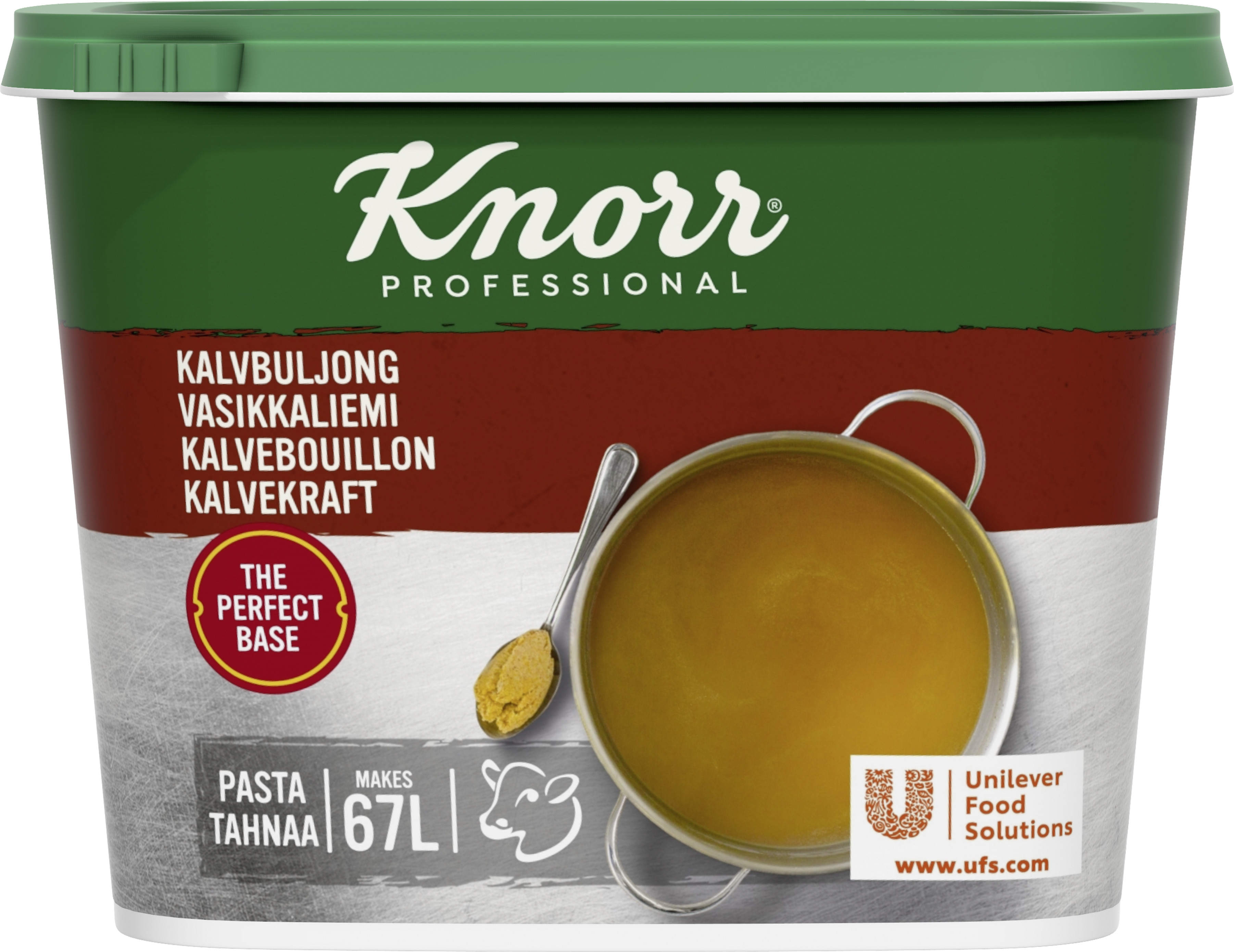 Kalvbuljong Pasta 0,6% Salt