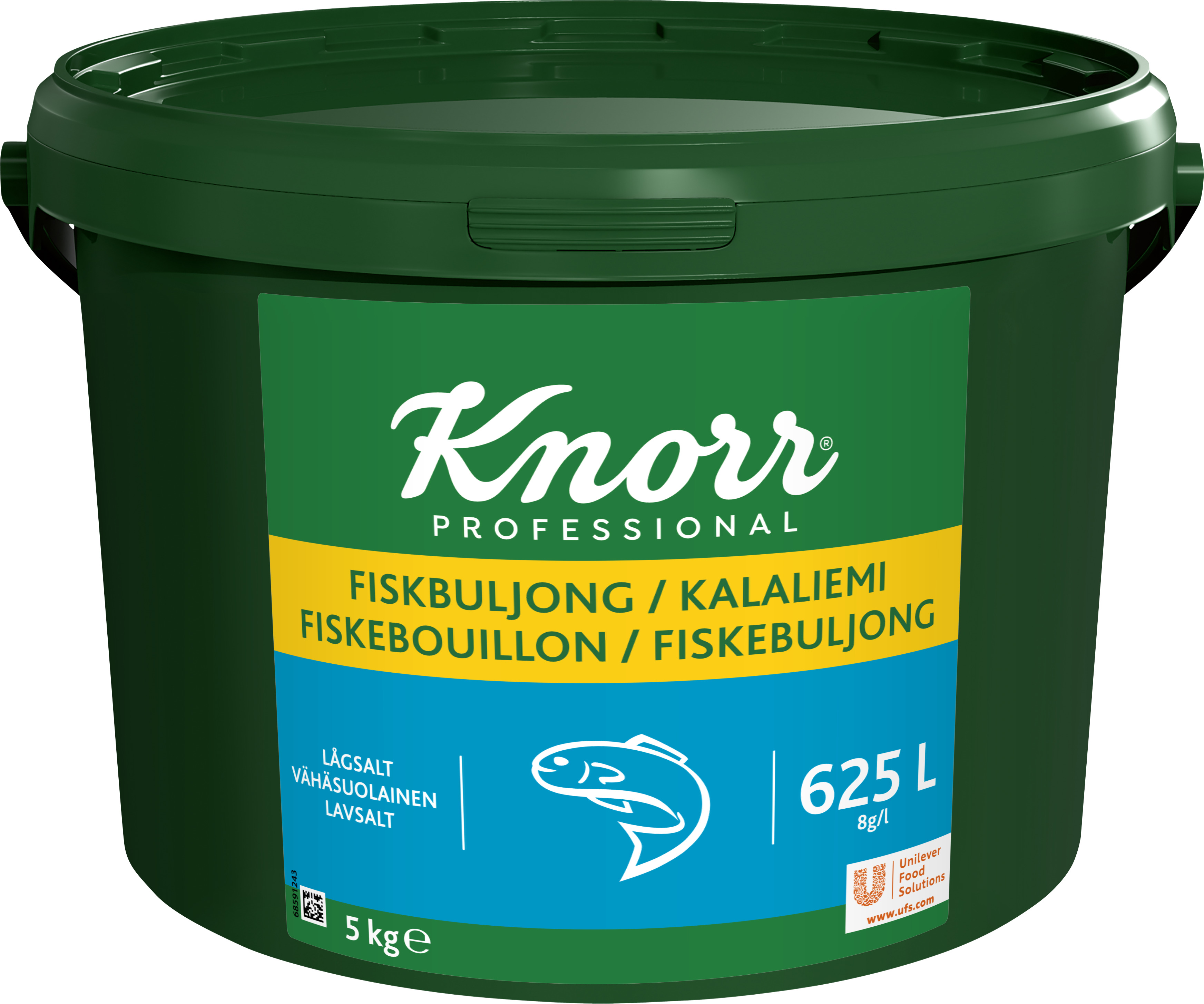 Fiskbuljong 0,3% Salt