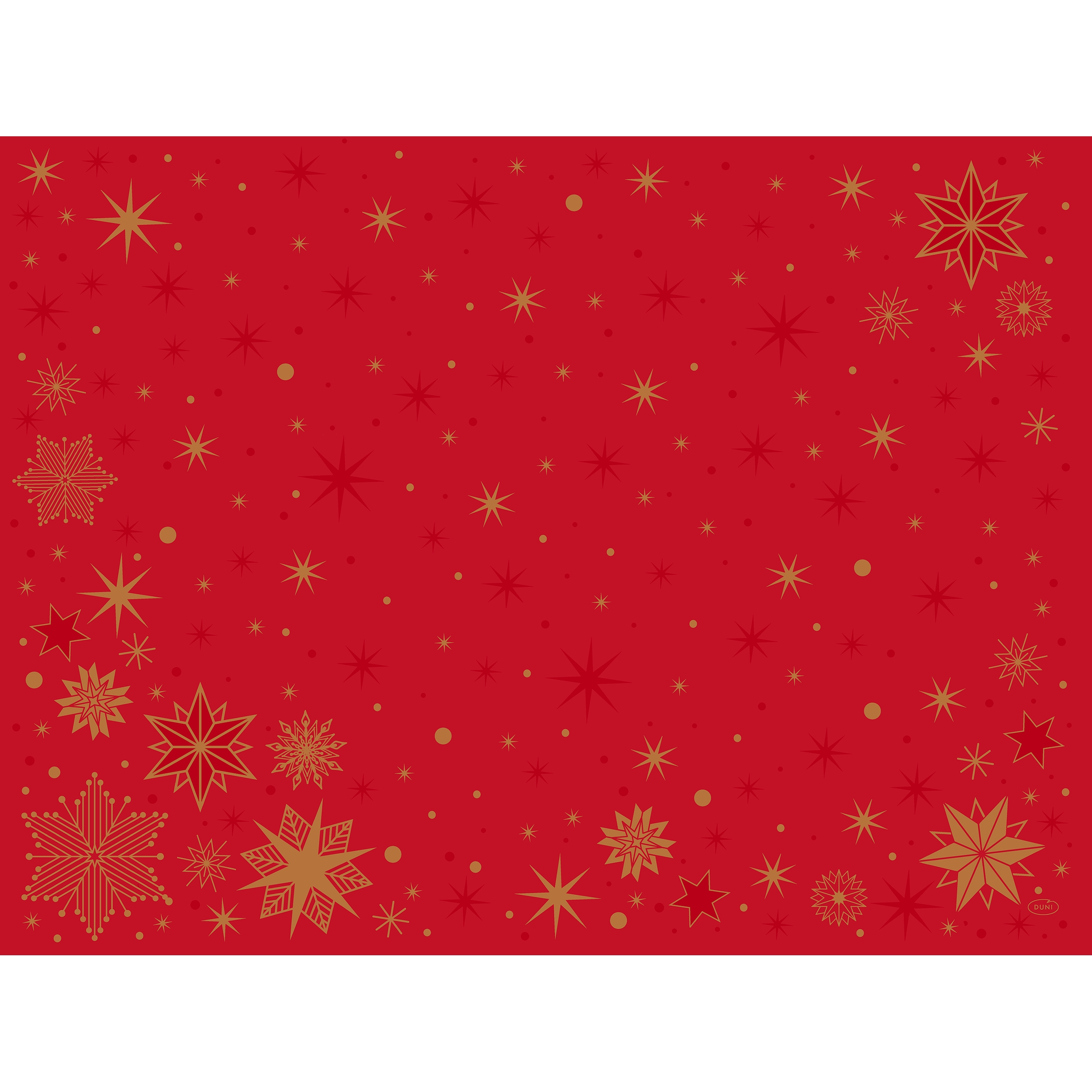 Tablett Bio Dunicel 30x40cm Stargazing Red