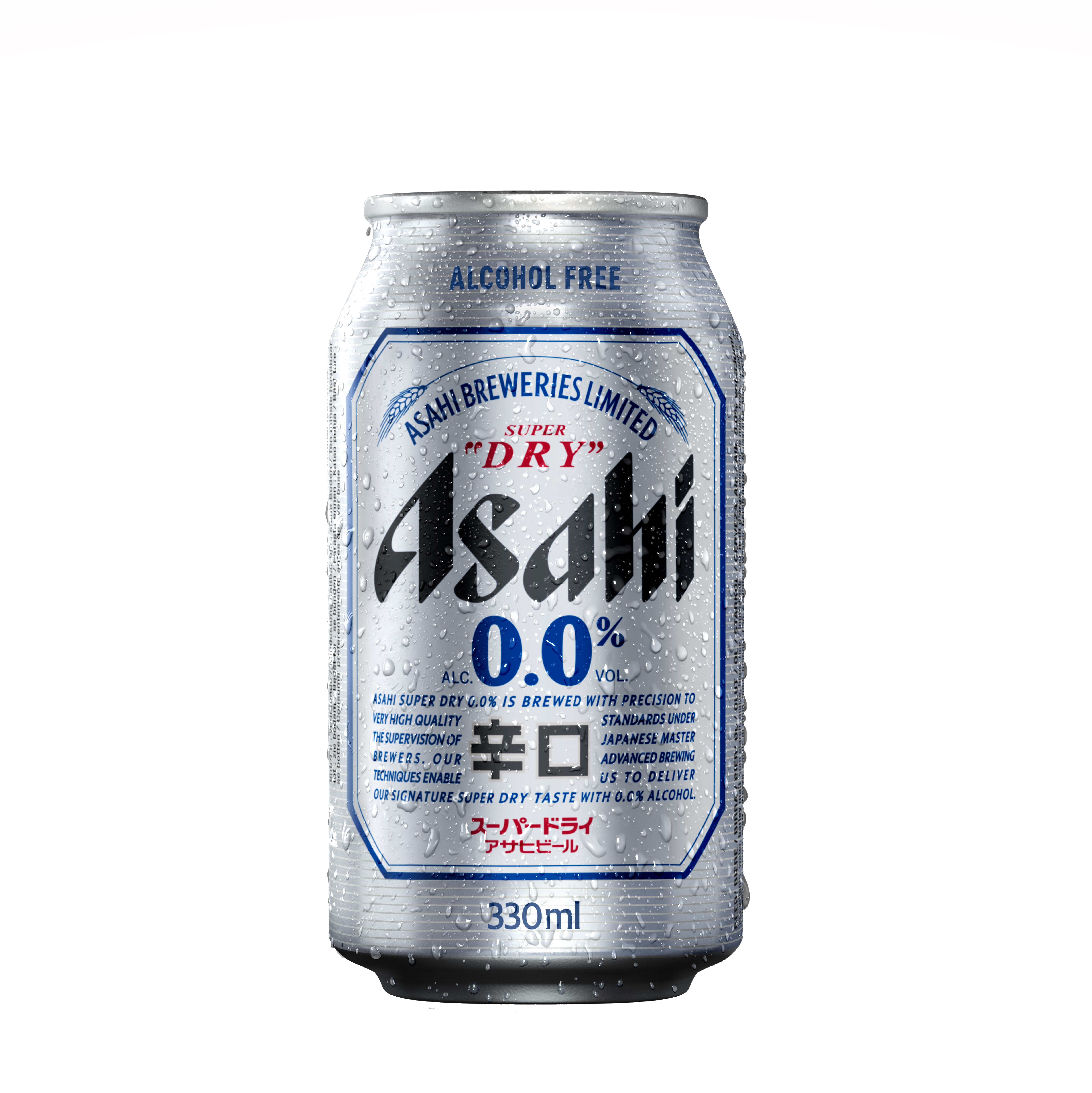 Asahi Super Dry Alkoholfri 4-pack BRK