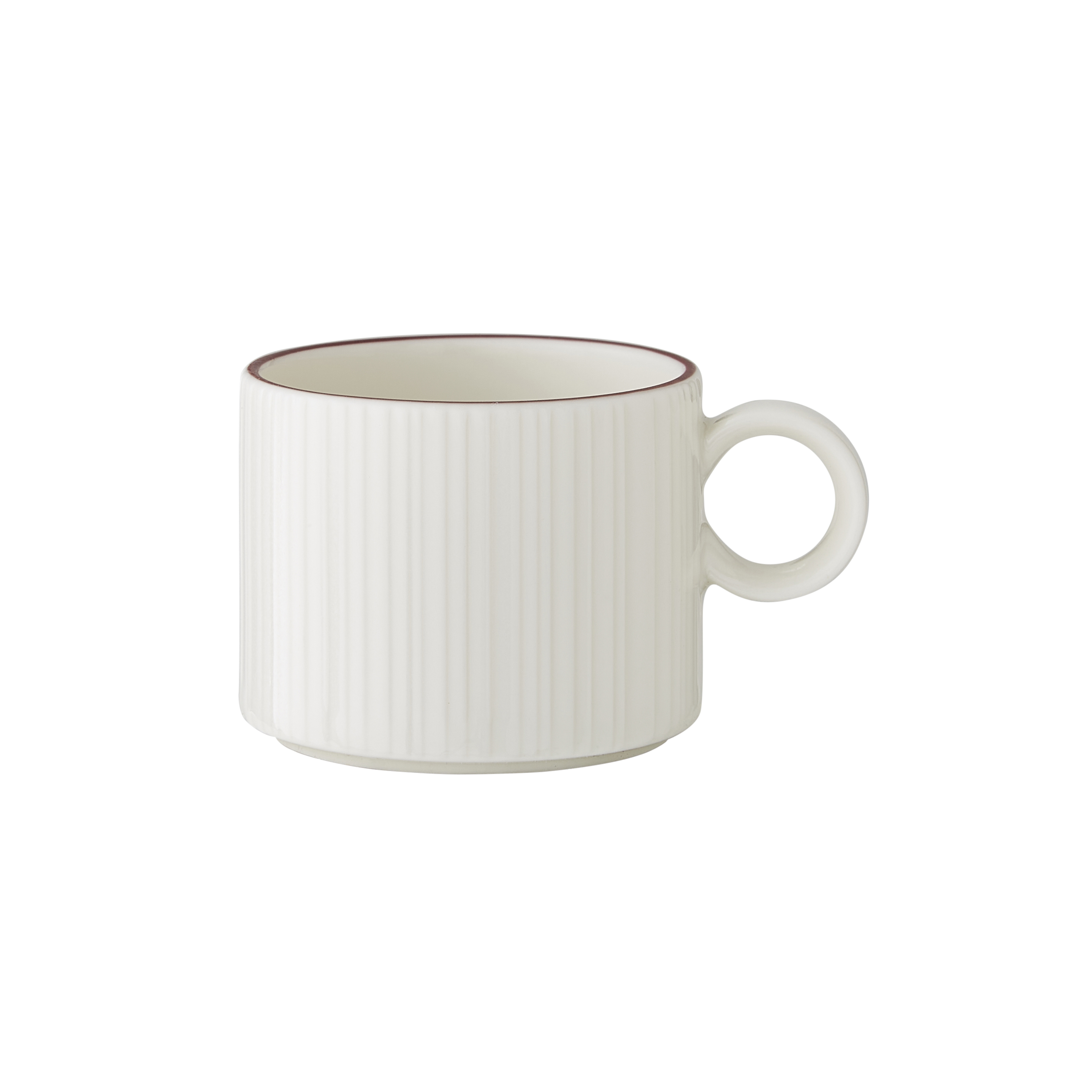 Concorde Espressokopp med Röd Rand 8,5cl