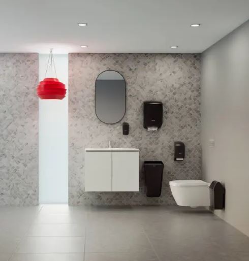 Handduksdispenser M Svart