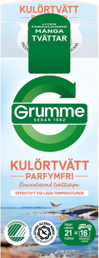 Tvättmedel flytande kulört sensitive oparfymerad
750ml