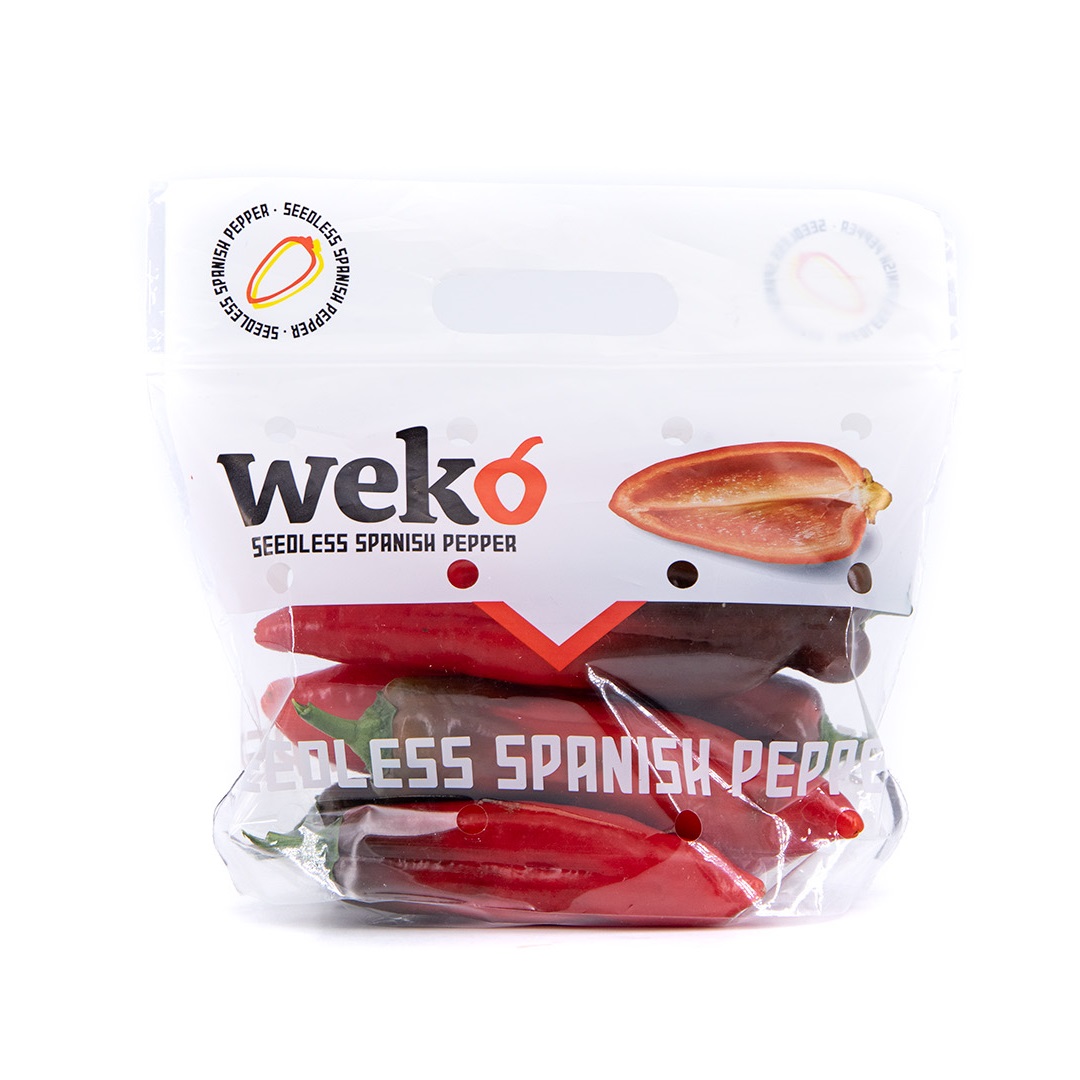 Mini Spetspaprika Röd utan Kärnor