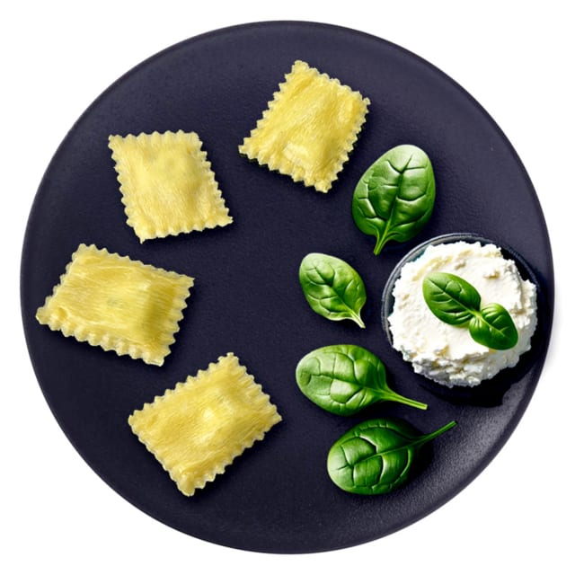 Ravioli Ricotta och Spenat
