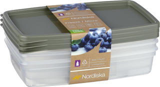 Frys/Micro Förvaringsburk 0,4L ECO 3-pack