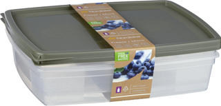 Frys/Micro Förvaringsburk 1,5L ECO 2-pack