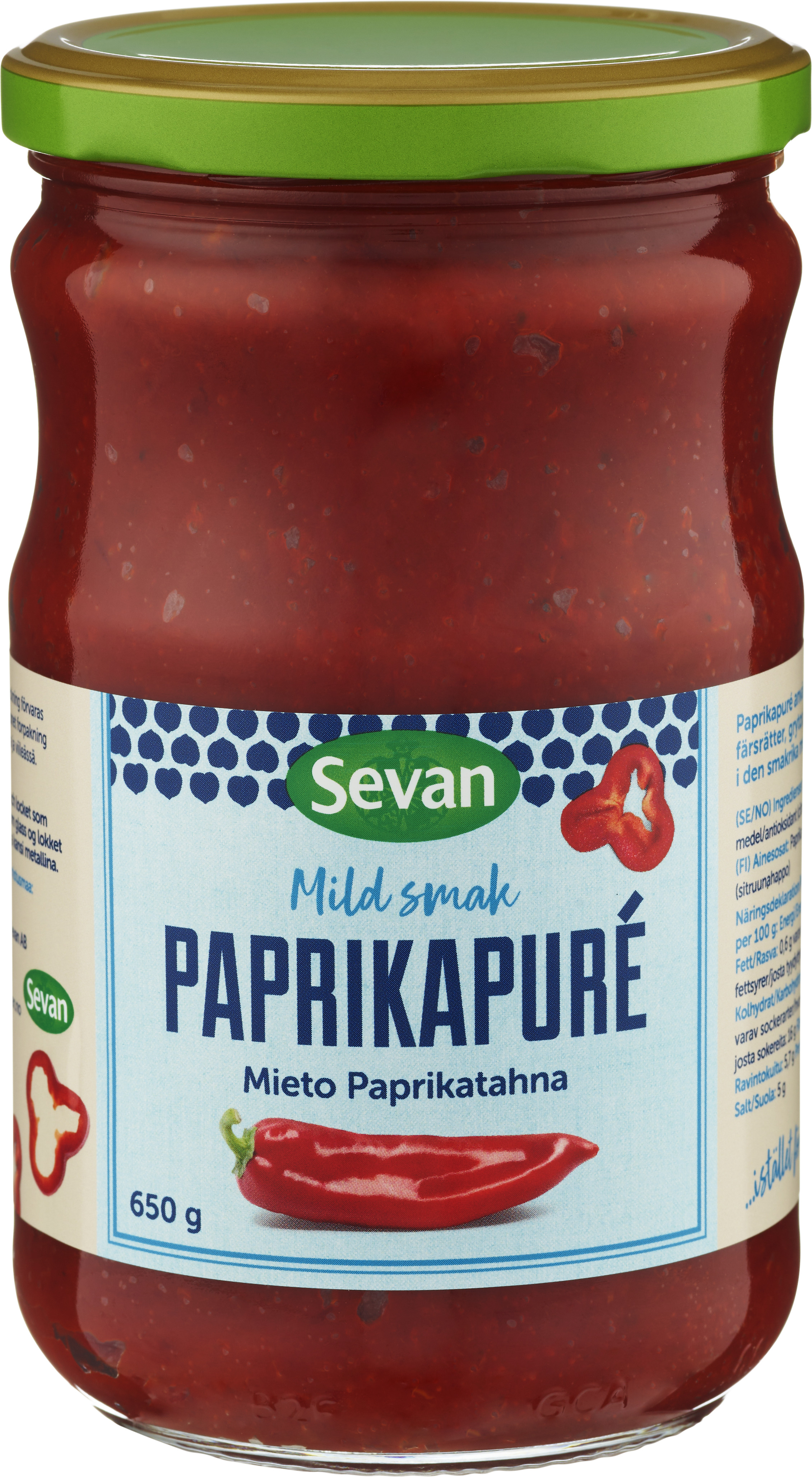 Paprikapuré Mild