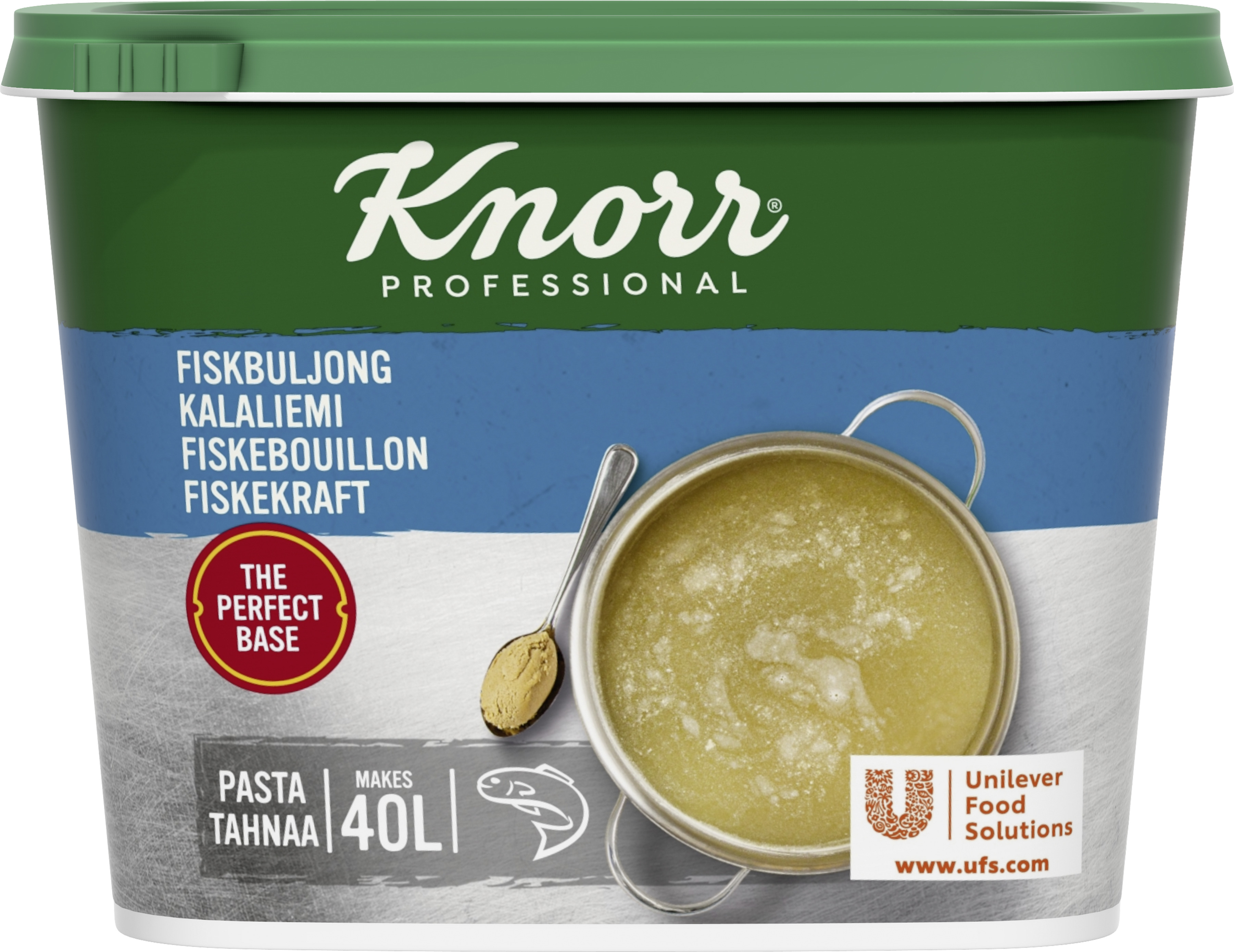 Fiskbuljong Pasta 0,5% Salt