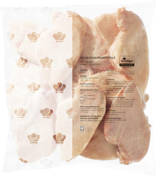 Kycklingfilé Delad Mörad 13 %
