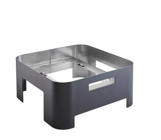 Hot & Fresh Ställning Rostfri Svart GN 2/3