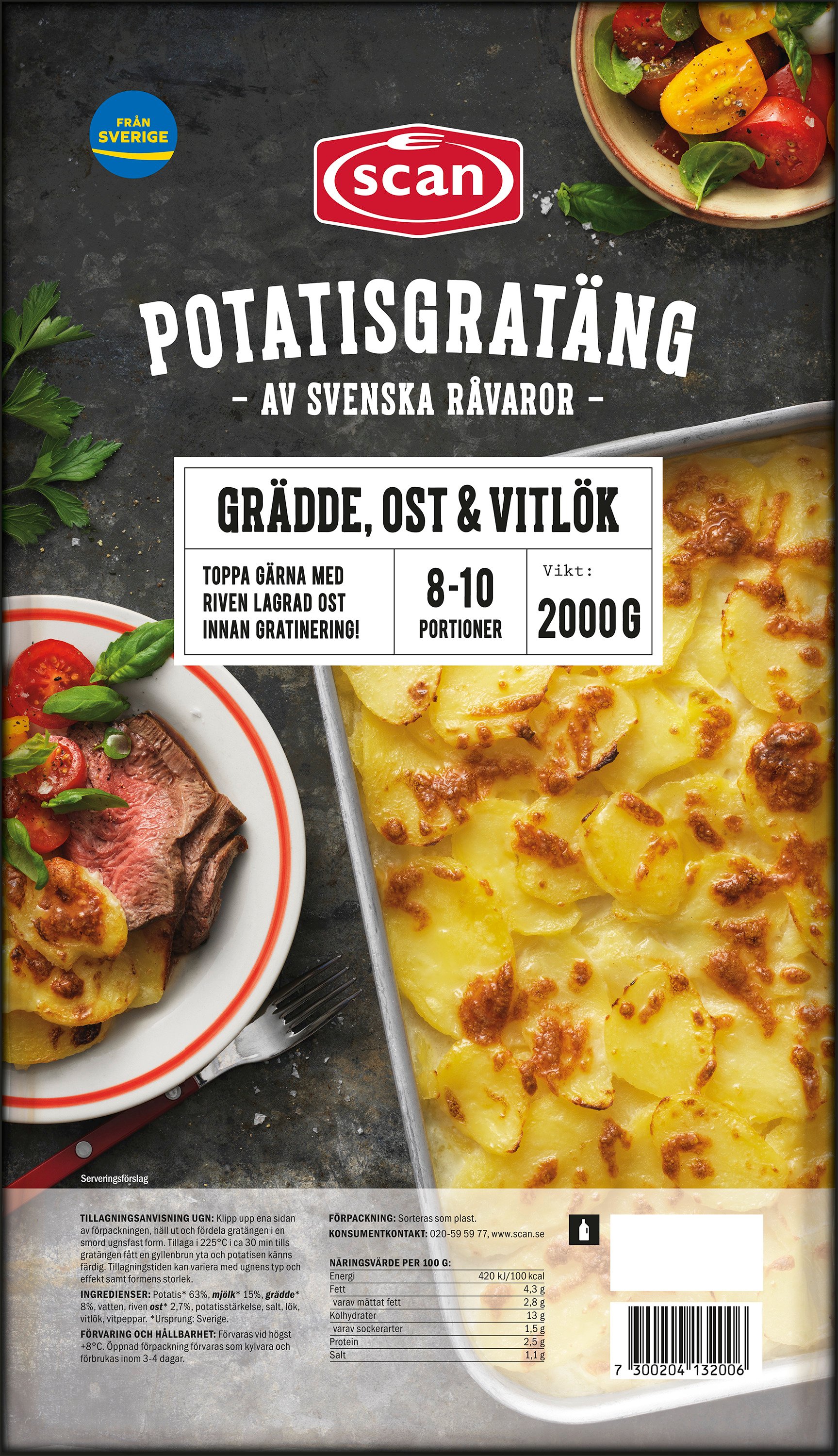 Potatisgratäng