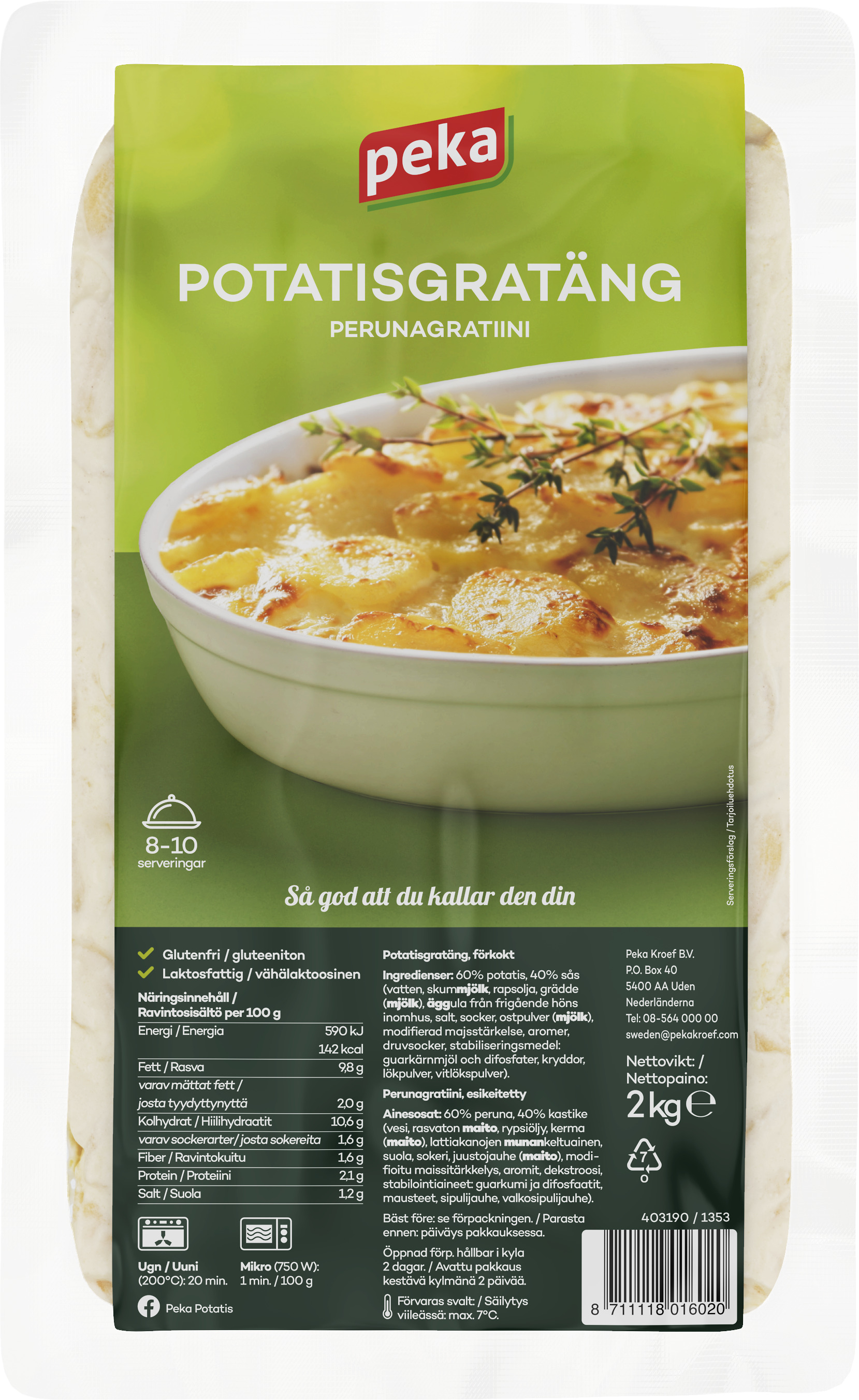 Potatisgratäng