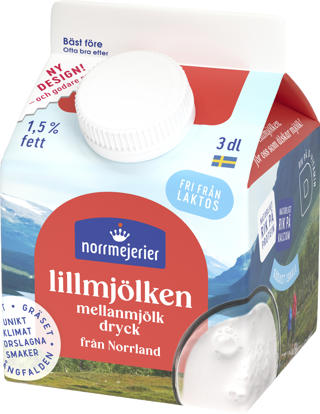 Mellanmjölk 1,5% Laktosfri