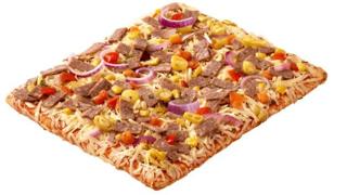 Fyrkantspizza Kebab