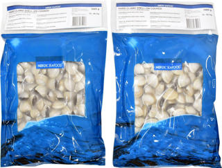 Vongolemussla med Skal Kokt