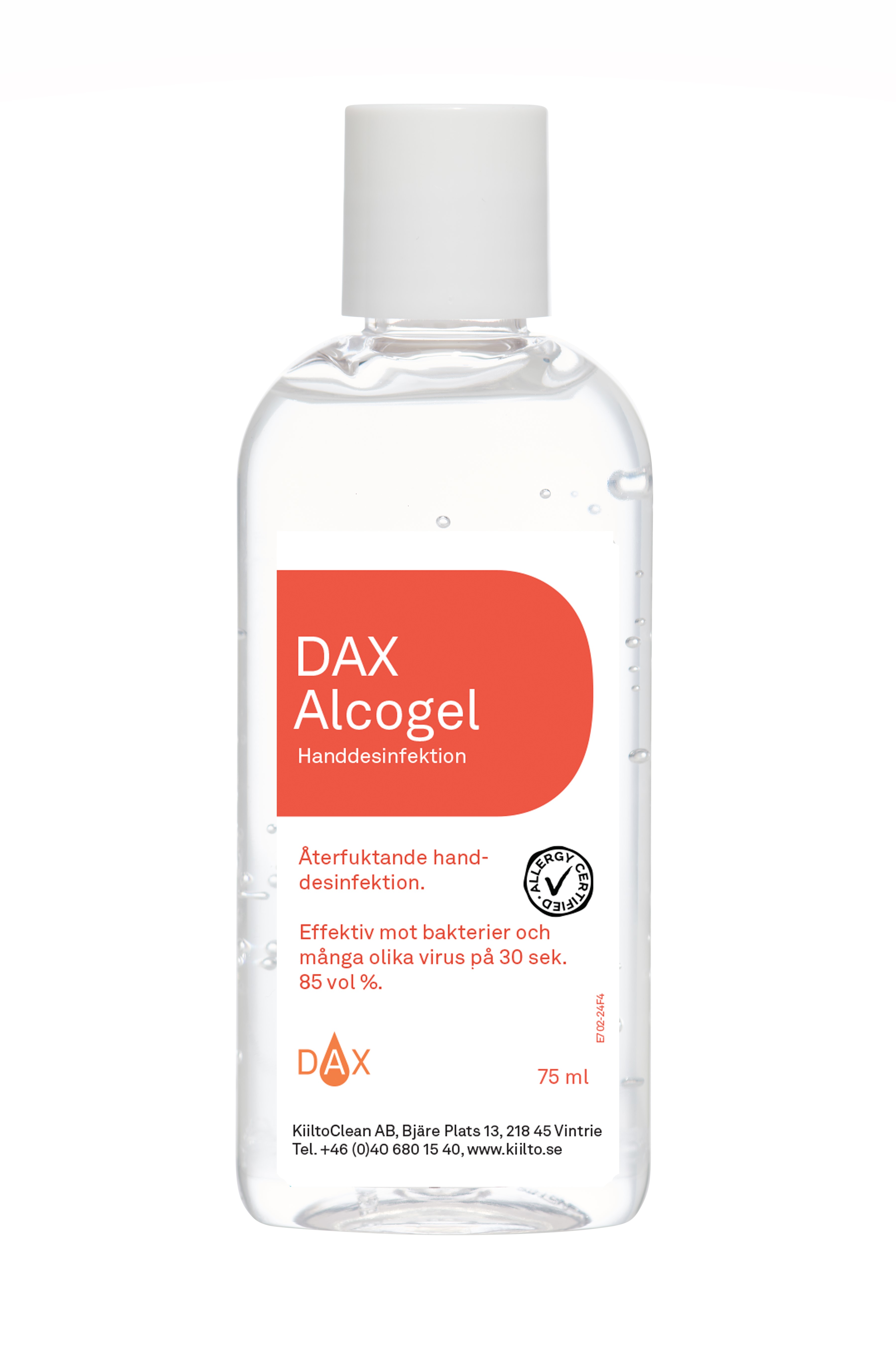 Handdesinfektion Gel 85% 75ml Alcogel