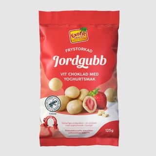 Frystorkad Jordgubb med Vit Choklad RA